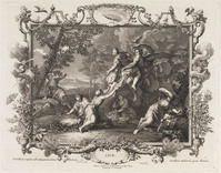 KG 12934
<br/>
De vier elementen: Lucht.
<br/>
<em>Surugue, Louis (1686-1762)</em>